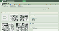 Desktop Screenshot of mangakitty.deviantart.com