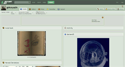 Desktop Screenshot of gokceyazin.deviantart.com