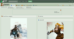 Desktop Screenshot of ghentart.deviantart.com