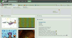 Desktop Screenshot of kelleigh72283.deviantart.com