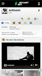Mobile Screenshot of antinomi.deviantart.com