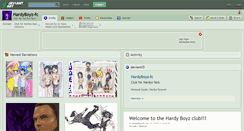 Desktop Screenshot of hardyboyz-fc.deviantart.com