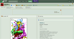 Desktop Screenshot of midnite-x.deviantart.com