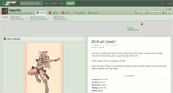 Desktop Screenshot of majorkiz.deviantart.com
