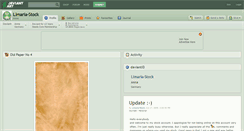 Desktop Screenshot of limaria-stock.deviantart.com