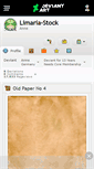 Mobile Screenshot of limaria-stock.deviantart.com