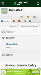 Mobile Screenshot of akira-akira.deviantart.com