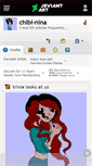 Mobile Screenshot of chibi-nina.deviantart.com