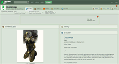 Desktop Screenshot of chocomegs.deviantart.com