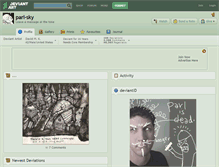 Tablet Screenshot of parl-sky.deviantart.com