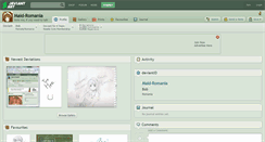 Desktop Screenshot of maid-romania.deviantart.com