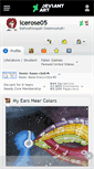 Mobile Screenshot of icerose05.deviantart.com