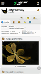 Mobile Screenshot of elfgirlkimmy.deviantart.com