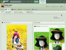 Tablet Screenshot of dolly-chan.deviantart.com