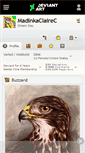Mobile Screenshot of madinkaclairec.deviantart.com