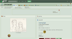 Desktop Screenshot of listeningangel.deviantart.com