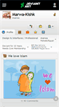 Mobile Screenshot of marwa-kishk.deviantart.com