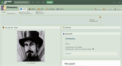 Desktop Screenshot of dframackey.deviantart.com