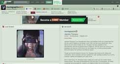 Desktop Screenshot of moxiegraphix.deviantart.com