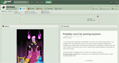 Desktop Screenshot of darkkako.deviantart.com