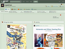 Tablet Screenshot of liquid-sun.deviantart.com