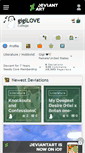 Mobile Screenshot of gigilove.deviantart.com
