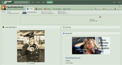 Desktop Screenshot of flanspiratewench.deviantart.com