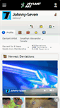 Mobile Screenshot of johnny-seven.deviantart.com