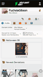 Mobile Screenshot of fuchsiagibson.deviantart.com