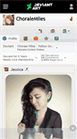 Mobile Screenshot of choralemiles.deviantart.com