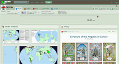 Desktop Screenshot of lamnay.deviantart.com