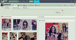 Desktop Screenshot of anderia-girl.deviantart.com