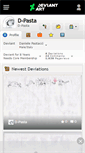Mobile Screenshot of d-pasta.deviantart.com