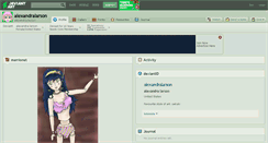 Desktop Screenshot of alexandralarson.deviantart.com