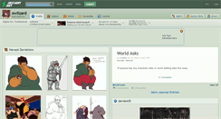 Desktop Screenshot of owlizard.deviantart.com