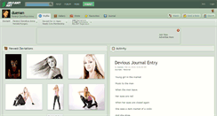 Desktop Screenshot of duenan.deviantart.com