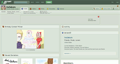 Desktop Screenshot of inosakura.deviantart.com