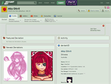 Tablet Screenshot of miss-shivii.deviantart.com