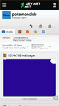 Mobile Screenshot of pokemonclub.deviantart.com