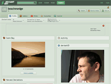 Tablet Screenshot of beachesedge.deviantart.com