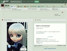 Tablet Screenshot of dai-an.deviantart.com