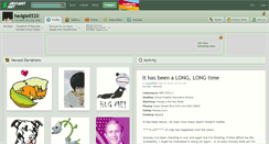 Desktop Screenshot of hedgie8520.deviantart.com
