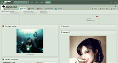 Desktop Screenshot of darklilwitch.deviantart.com