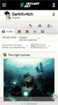 Mobile Screenshot of darklilwitch.deviantart.com