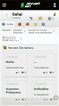 Mobile Screenshot of dahal.deviantart.com