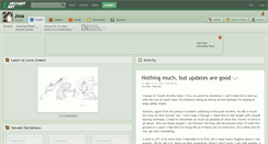Desktop Screenshot of joza.deviantart.com