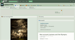 Desktop Screenshot of needanewname.deviantart.com