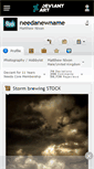 Mobile Screenshot of needanewname.deviantart.com