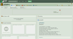 Desktop Screenshot of primaleve.deviantart.com