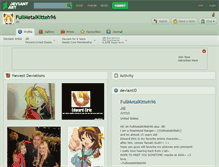 Tablet Screenshot of fullmetalkitteh96.deviantart.com